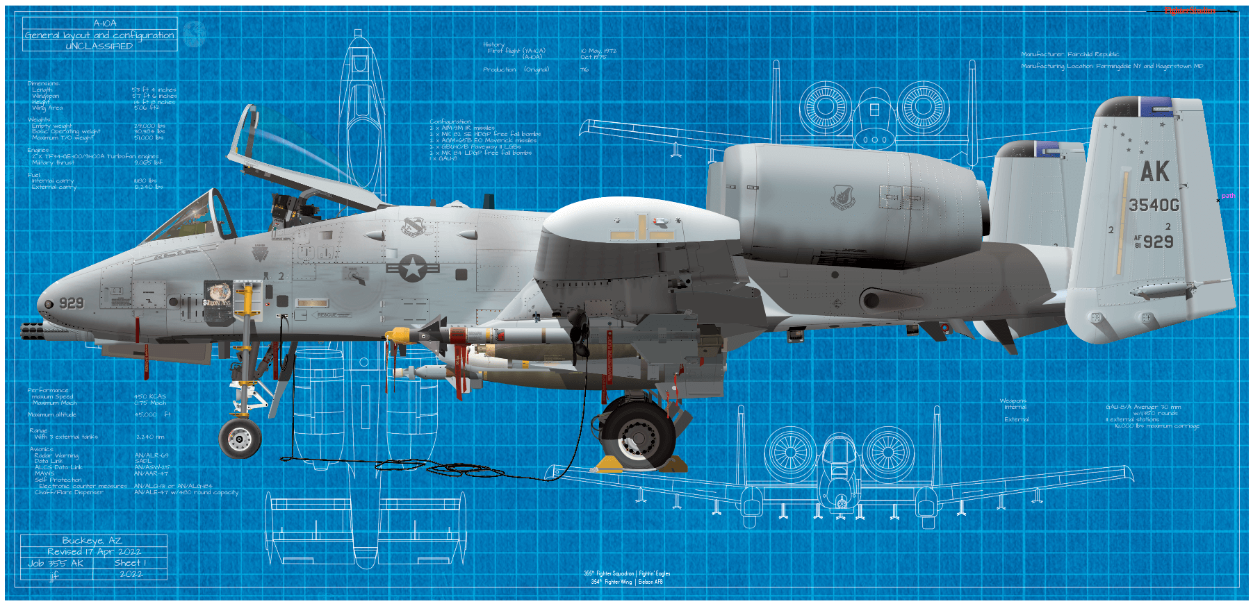 A-10C Thunderbolt II, 25 FS Assam Dragons, 51 FW, Osan AB, ROK Fine Art Airplane Profile Print — Fighter Studios, Inc. A-10C Thunderbolt II, 25 FS Assam Dragons, 51 FW, Osan AB, ROK Fine Art Airplane Profile Print — Fighter Studios, Inc.